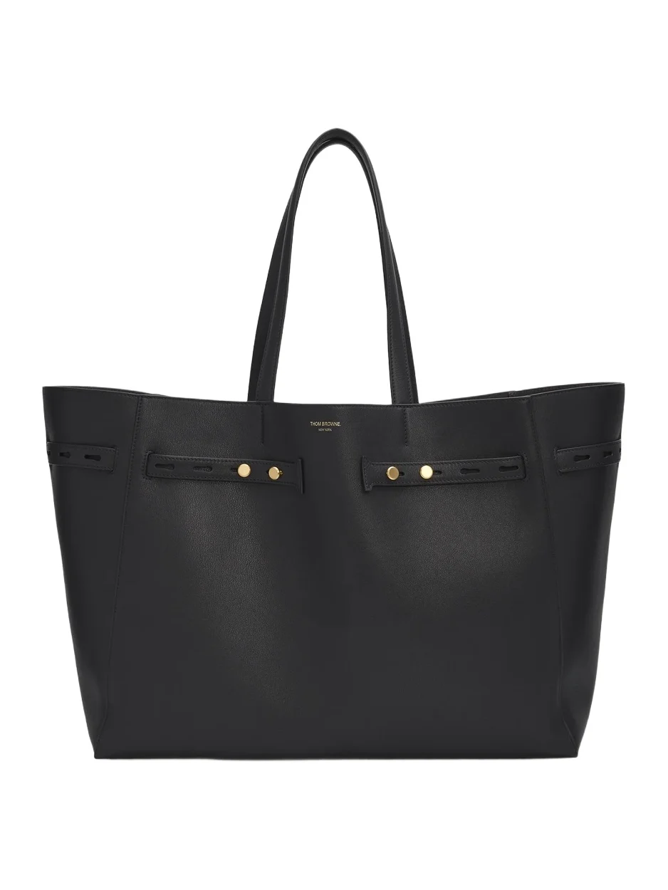 Thom Browne Women's Mr. Thom Cabas Leather Bag