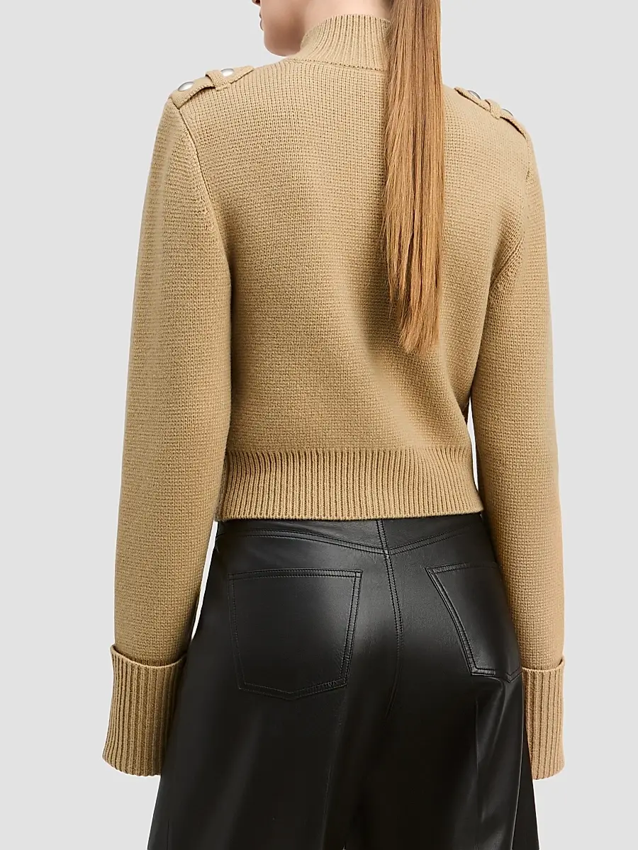 Derek Lam Women's Adam Wool Cardigan | Thumbnail 3 Derek Lam Women's Adam Wool Cardigan | Thumbnail 3