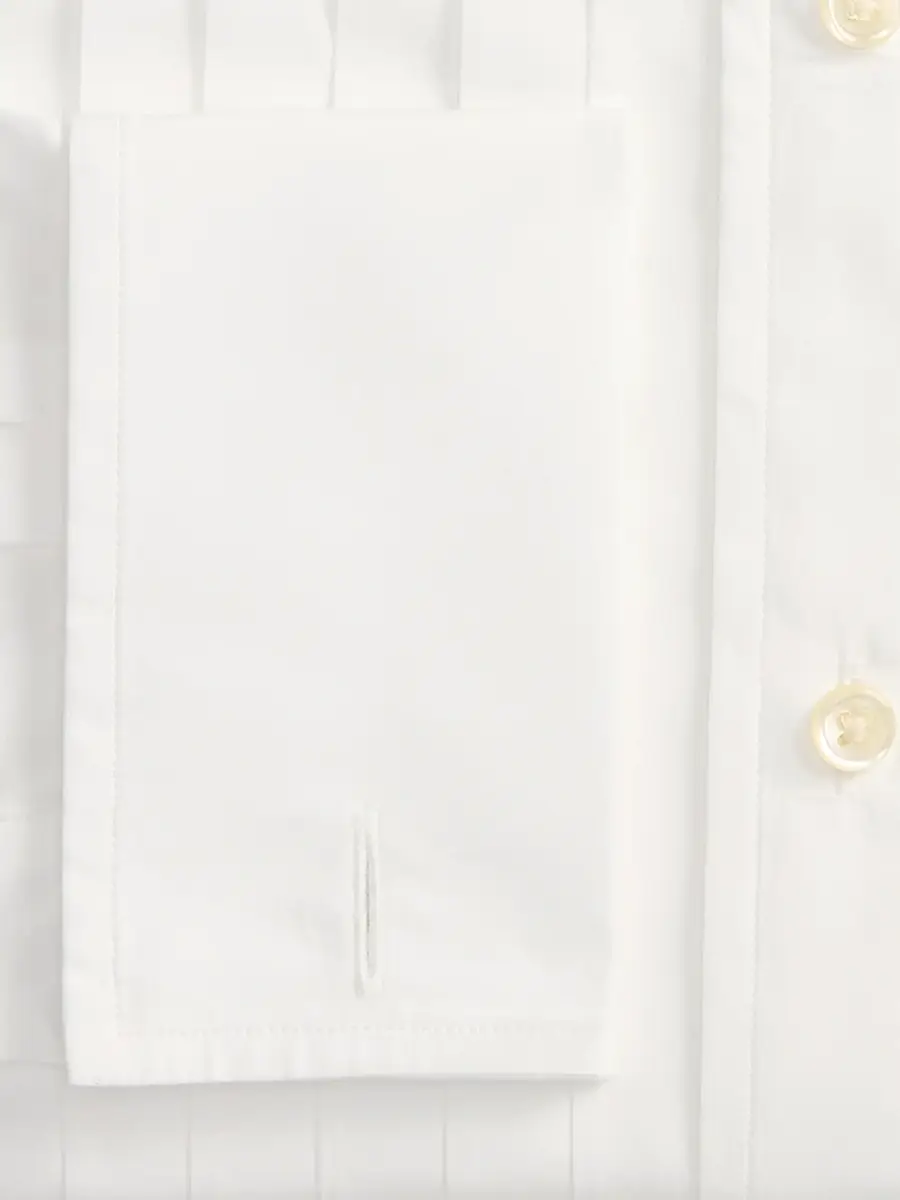 Polo Ralph Lauren Men's French Cuff Cotton Poplin Tuxedo Shirt | Thumbnail 6