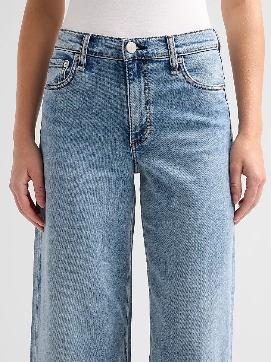 rag & bone Women's Stretch Featherweight Sofie Wide-Leg Jeans | Thumbnail 5 rag & bone Women's Stretch Featherweight Sofie Wide-Leg Jeans | Thumbnail 5