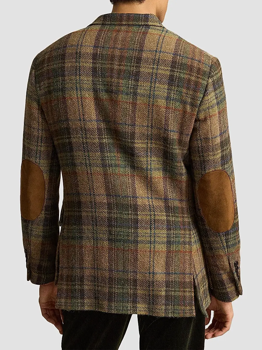 Polo Ralph Lauren Men's RL67 Wool Plaid Sport Jacket | Thumbnail 3 Polo Ralph Lauren Men's RL67 Wool Plaid Sport Jacket | Thumbnail 3