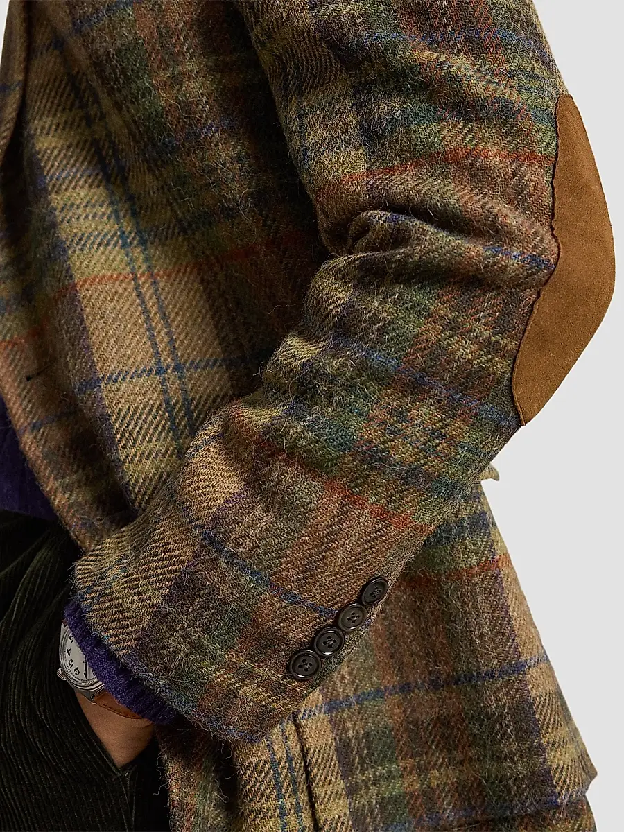 Polo Ralph Lauren Men's RL67 Wool Plaid Sport Jacket | Thumbnail 5 Polo Ralph Lauren Men's RL67 Wool Plaid Sport Jacket | Thumbnail 5