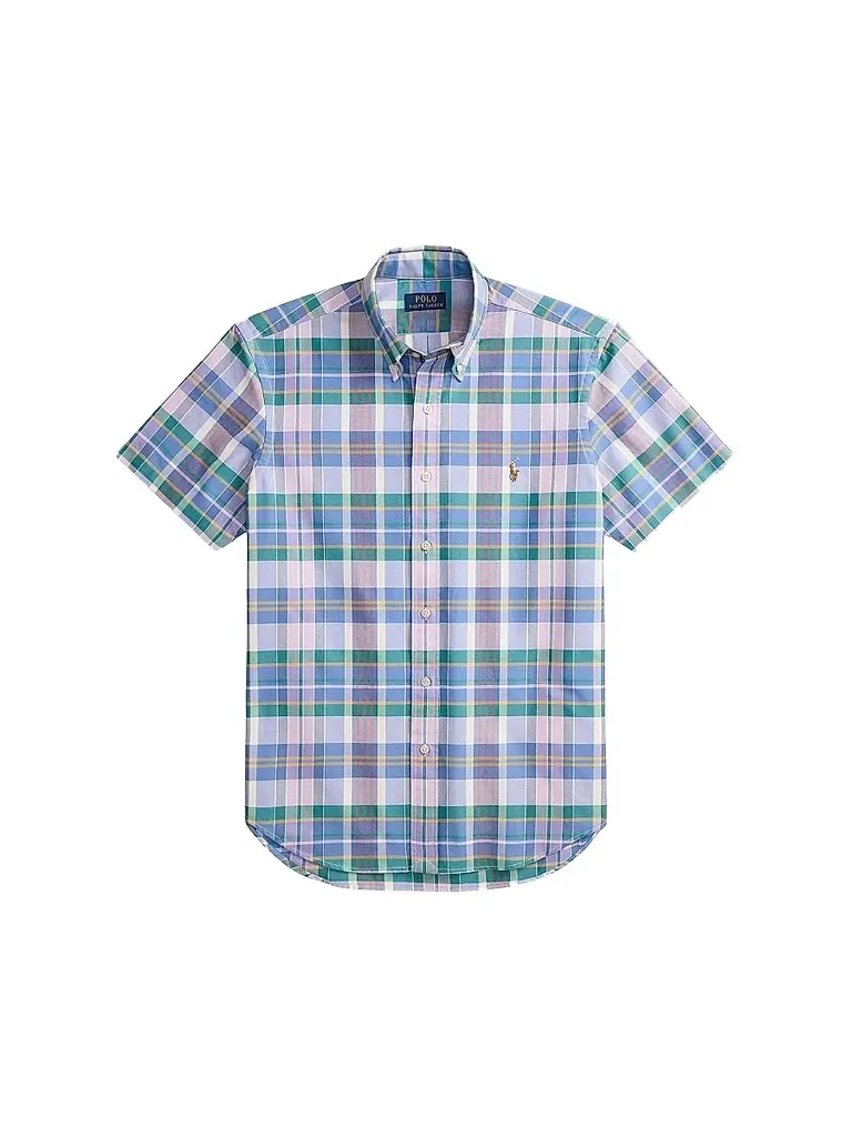 Polo Ralph Lauren Men's Plaid Stretch-Cotton Oxford Shirt