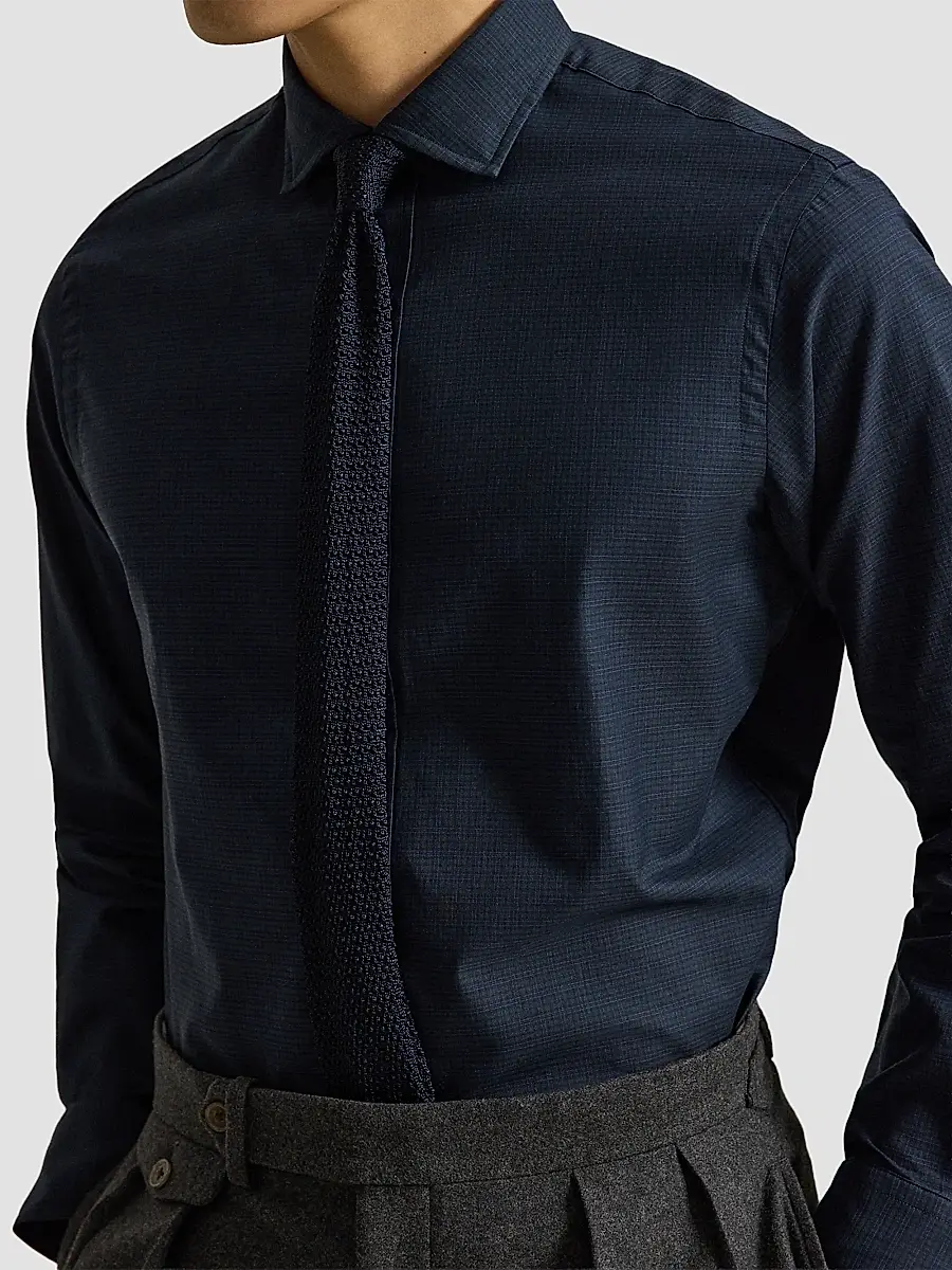 Polo Ralph Lauren Men's Plaid Twill Classic-Fit Shirt | Thumbnail 5