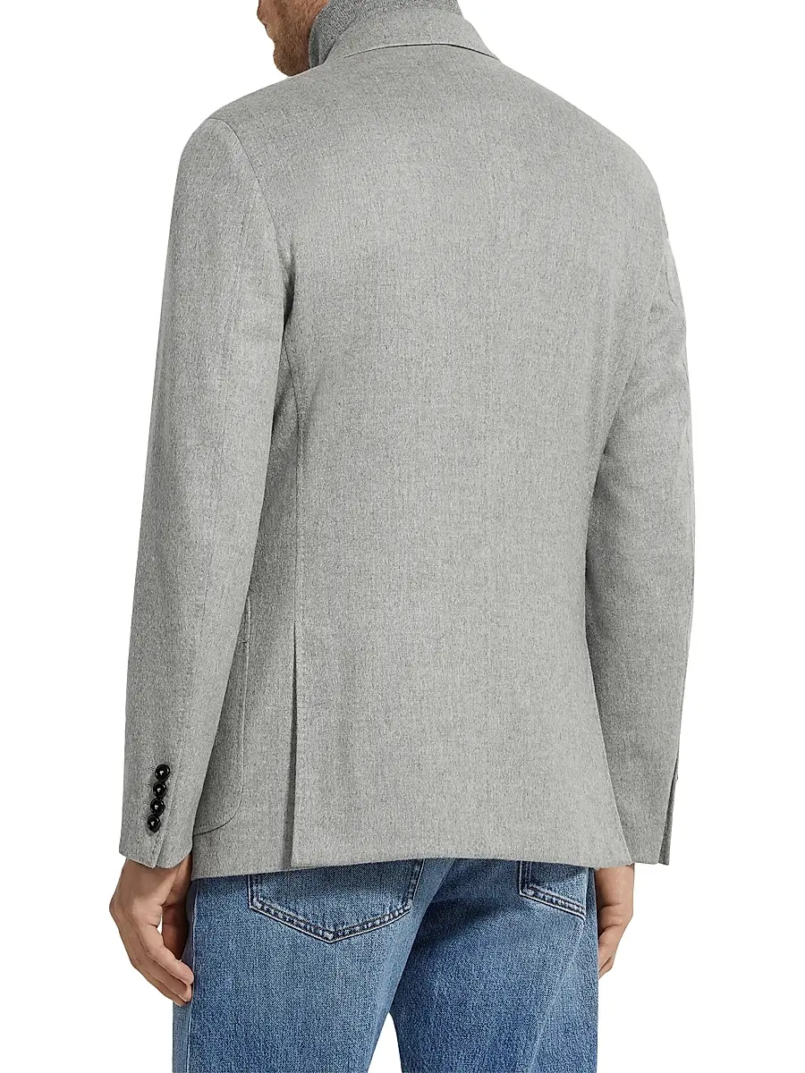 Zegna Men's Oasi Cashmere Jacket | Thumbnail 3 Zegna Men's Oasi Cashmere Jacket | Thumbnail 3