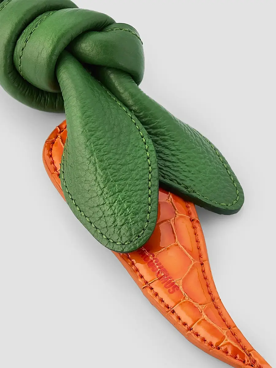 Jacquemus Women's La Carotte Leather Bag Charm | Thumbnail 2 Jacquemus Women's La Carotte Leather Bag Charm | Thumbnail 2