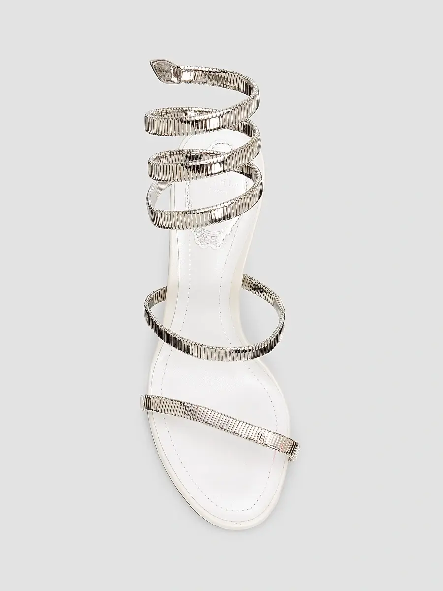 René Caovilla Women's Juniper 105MM Leather Sandals | Thumbnail 6 René Caovilla Women's Juniper 105MM Leather Sandals | Thumbnail 6