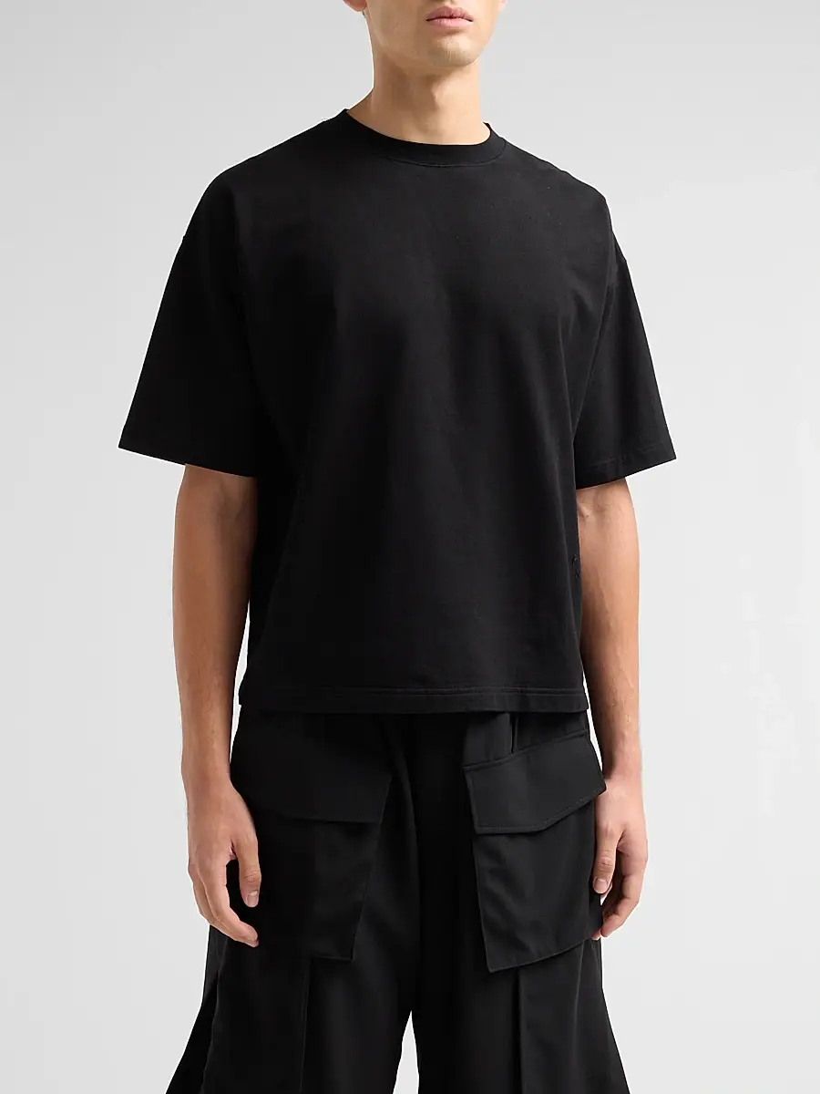 PUBLIC SCHOOL NEW YORK Men Kent French Terry Cotton T-Shirt | Thumbnail 4 PUBLIC SCHOOL NEW YORK Men Kent French Terry Cotton T-Shirt | Thumbnail 4