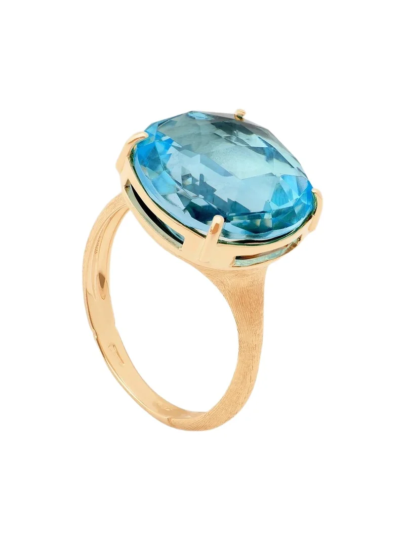Women's Jaipur Color 18K Yellow Gold & Blue Topaz Ring Women's Jaipur Color 18K Yellow Gold & Blue Topaz Ring