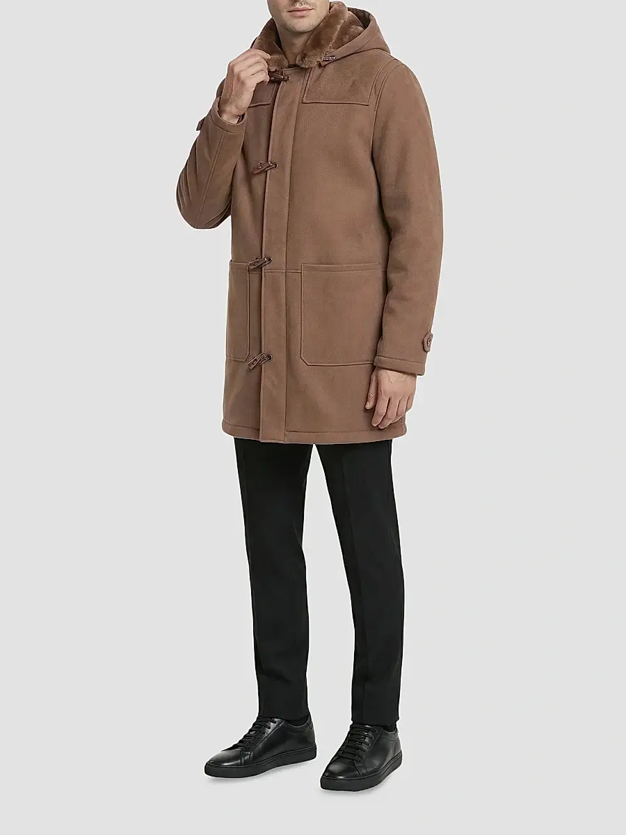 Gorski Men's Embossed Merino Shearling Lamb Jacket | Thumbnail 2 Gorski Men's Embossed Merino Shearling Lamb Jacket | Thumbnail 2