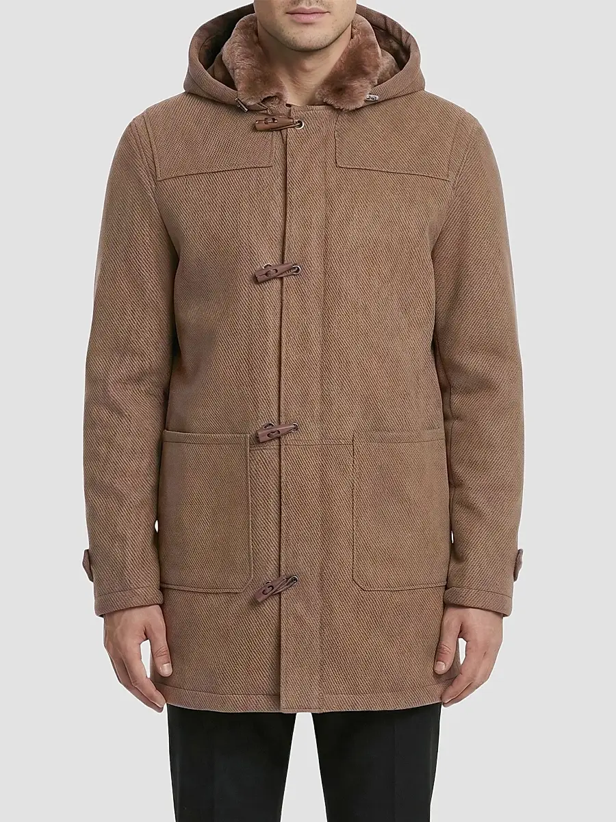 Gorski Men's Embossed Merino Shearling Lamb Jacket | Thumbnail 3 Gorski Men's Embossed Merino Shearling Lamb Jacket | Thumbnail 3