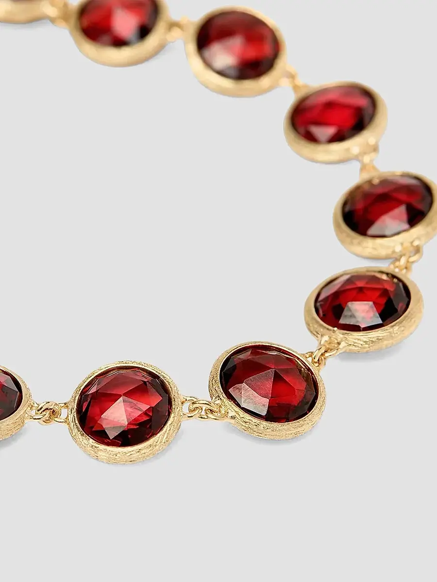 MARCO BICEGO Women's Jaipur Color 18K Yellow Gold & Garnet Bracelet - Yellow Gold | Thumbnail 3 MARCO BICEGO Women's Jaipur Color 18K Yellow Gold & Garnet Bracelet - Yellow Gold | Thumbnail 3