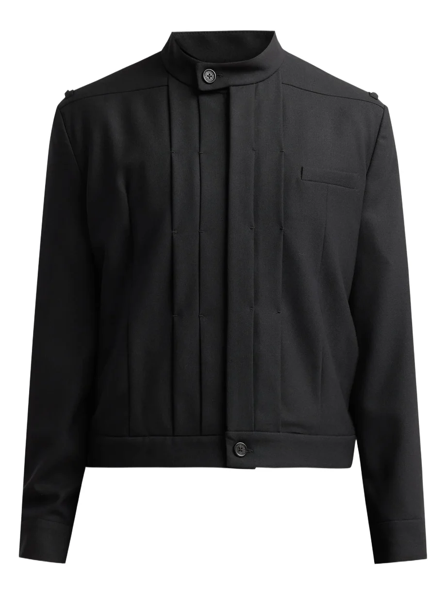 PUBLIC SCHOOL NEW YORK Men Franklin Pleated Wool Jacket