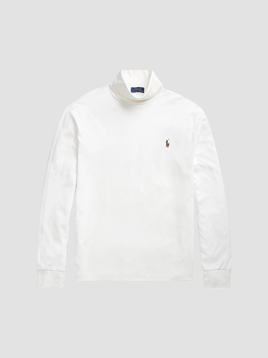 Polo Ralph Lauren Men's Cotton Turtleneck Long-Sleeve T-Shirt