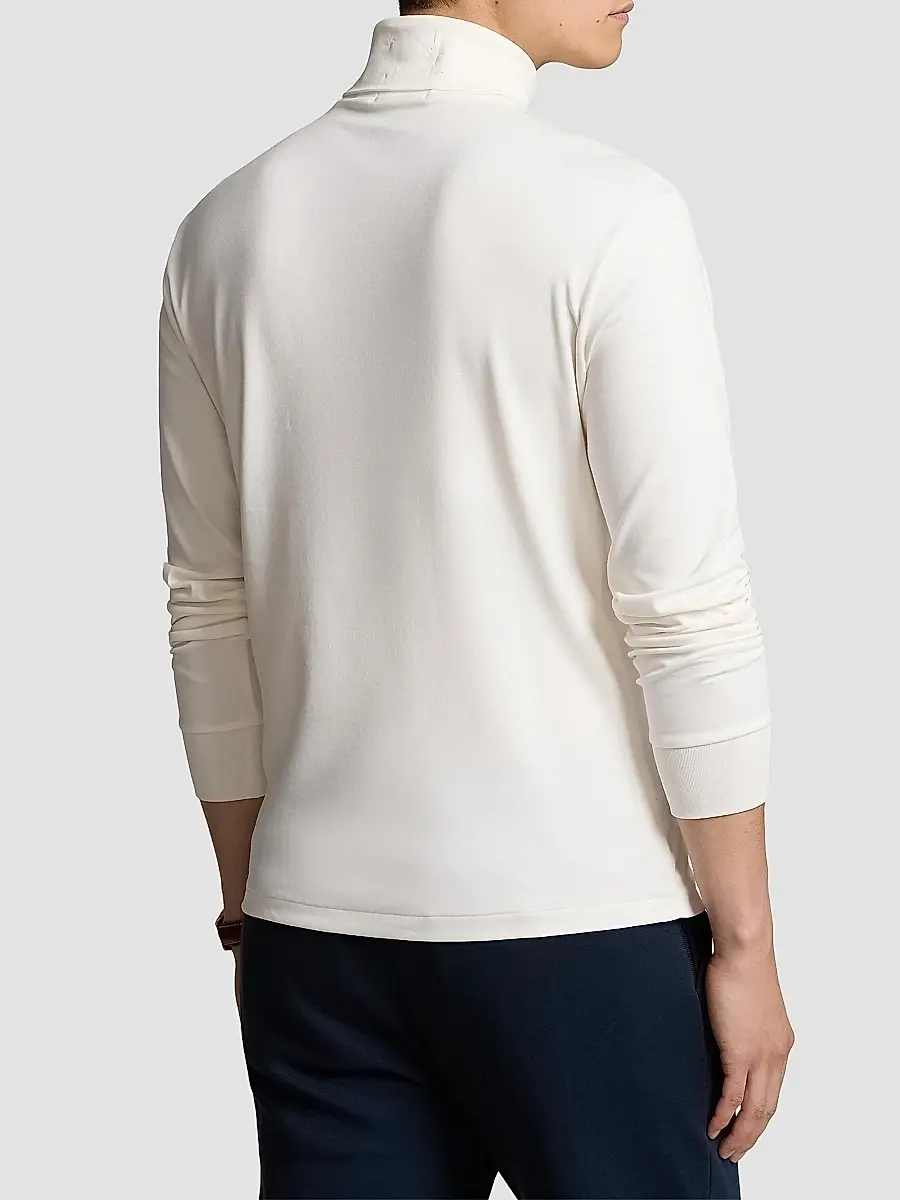 Polo Ralph Lauren Men's Cotton Turtleneck Long-Sleeve T-Shirt | Thumbnail 4