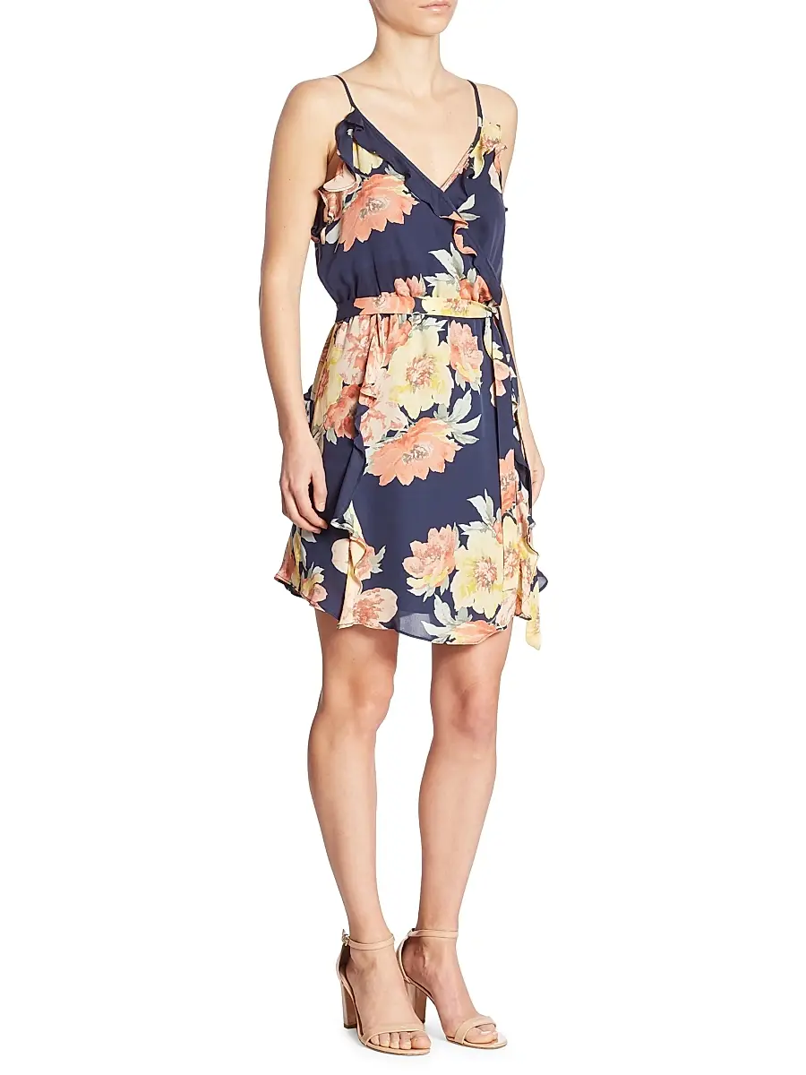 Joie Women's Foxglove Floral Ruffled Dress | Thumbnail 4