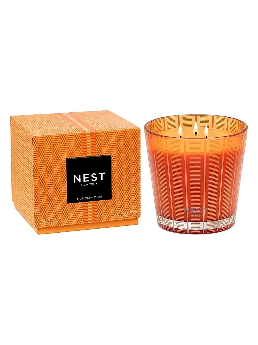 NEST New York Pumpkin Chai Scented Candle | Thumbnail 3