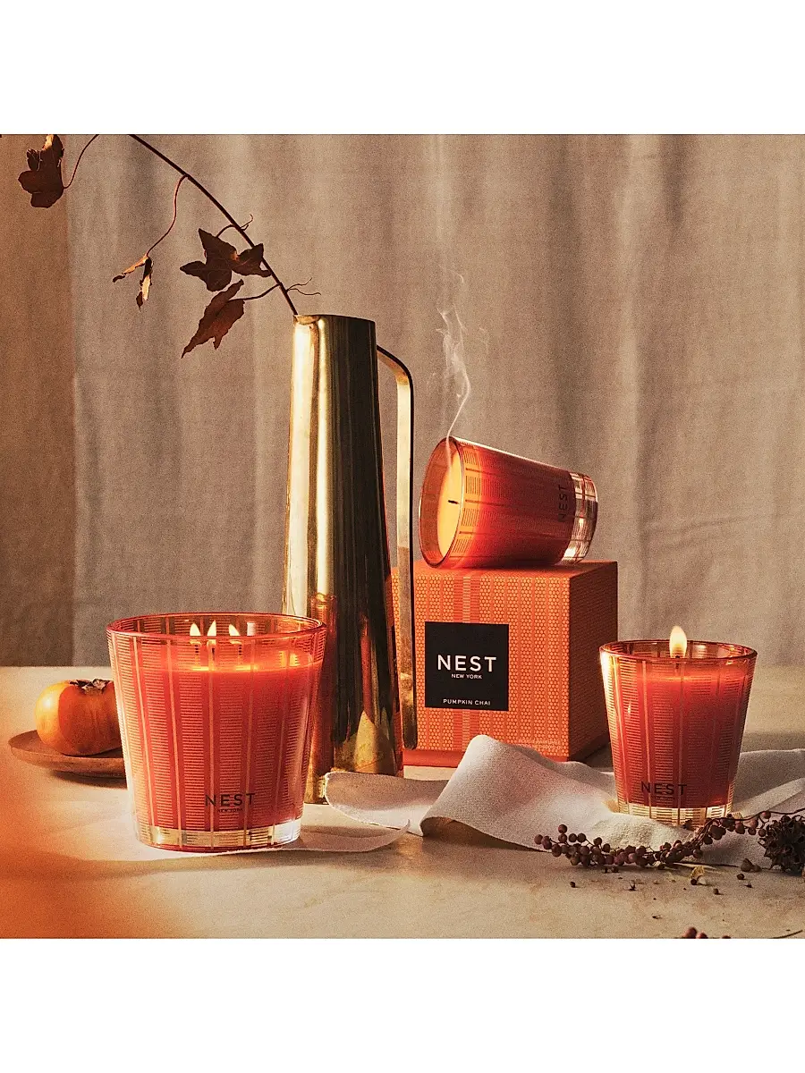 NEST New York Pumpkin Chai Scented Candle | Thumbnail 9