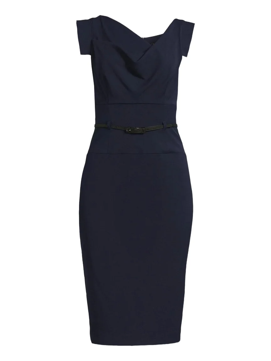 Women's Jackie Belted Sheath Dress Women's Jackie Belted Sheath Dress