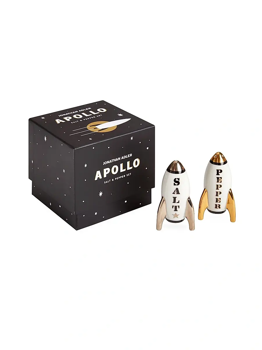 Jonathan Adler Apollo Porcelain Salt & Pepper Shaker Set | Thumbnail 2