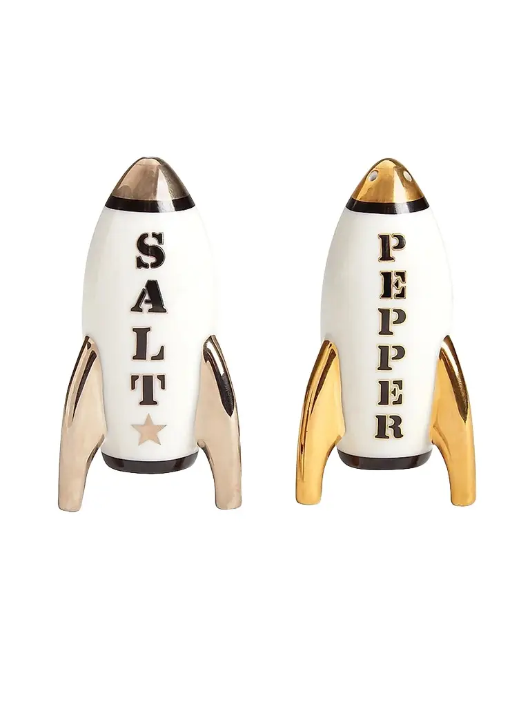 Jonathan Adler Apollo Porcelain Salt & Pepper Shaker Set