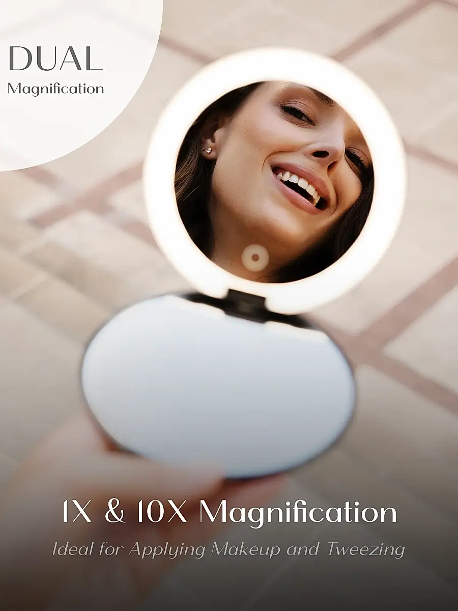 Ilios LED Compact Makeup Mirror | Thumbnail 5 Ilios LED Compact Makeup Mirror | Thumbnail 5