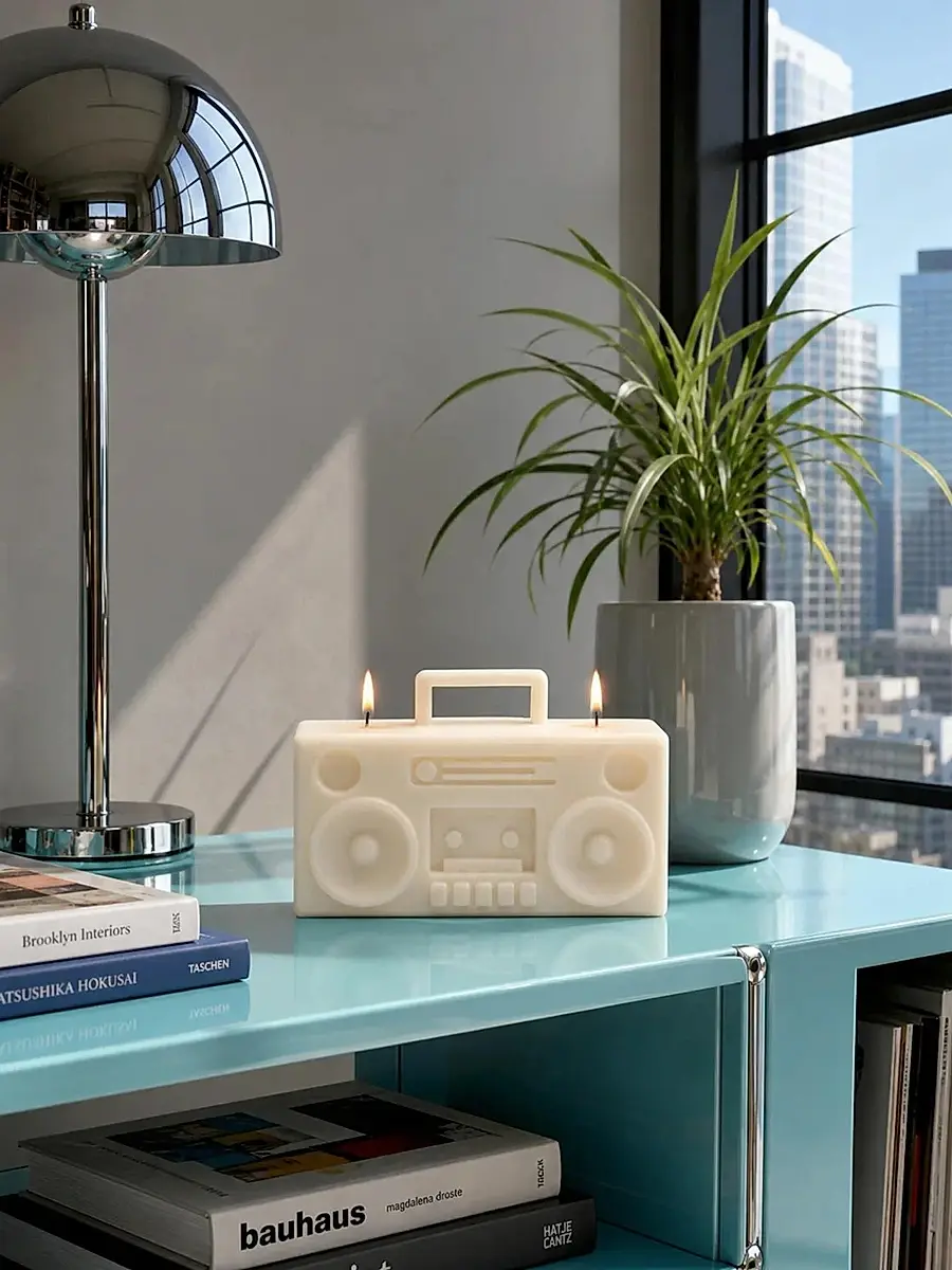 Davie Ocho Candle Co. Boom Box Candle | Thumbnail 4