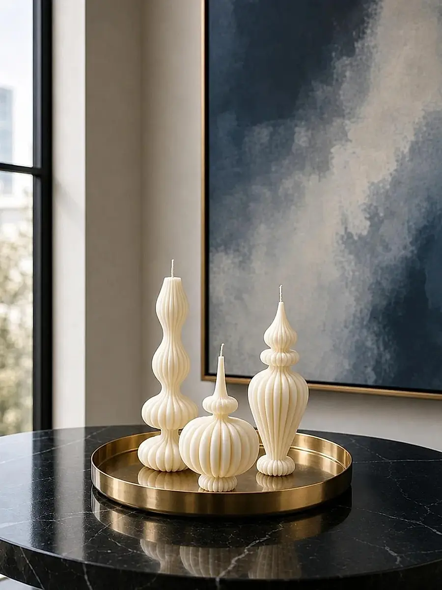 Davie Ocho Candle Co. Linea 3-Piece Candle Set | Thumbnail 5