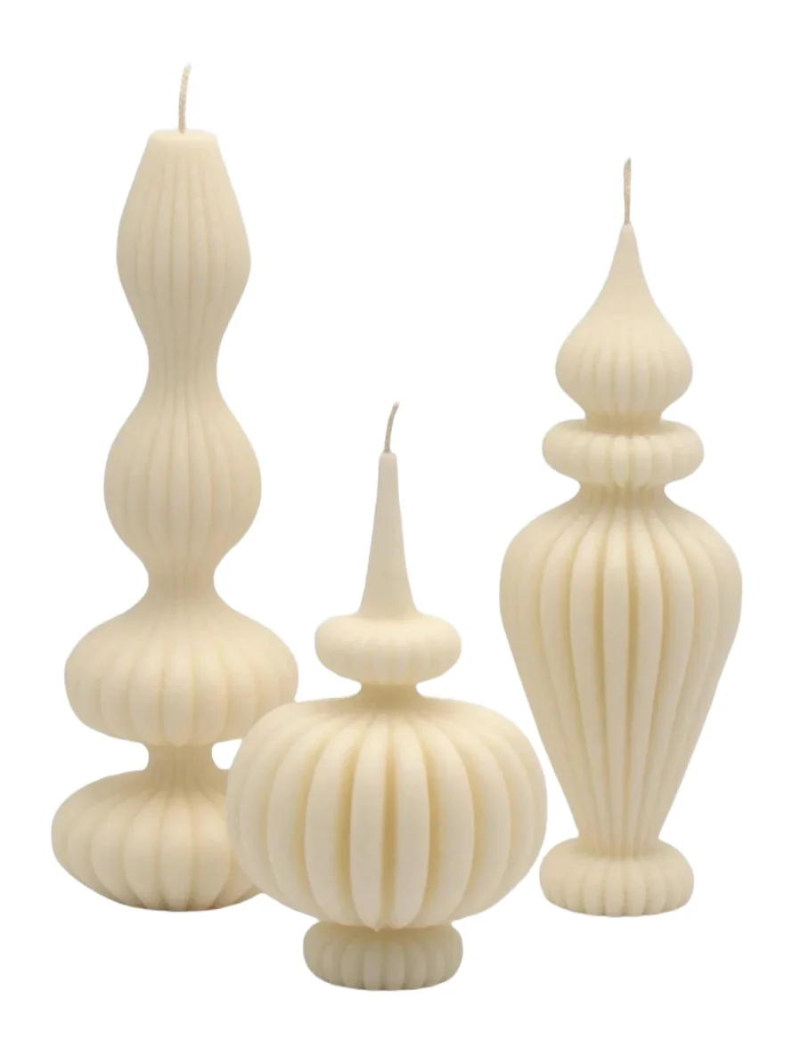 Davie Ocho Candle Co. Linea 3-Piece Candle Set