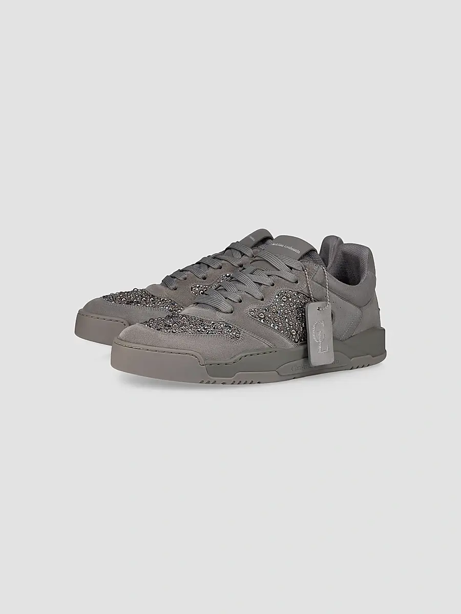 Christian Louboutin Men's Basketball 1 Perla Sneakers | Thumbnail 2 Christian Louboutin Men's Basketball 1 Perla Sneakers | Thumbnail 2