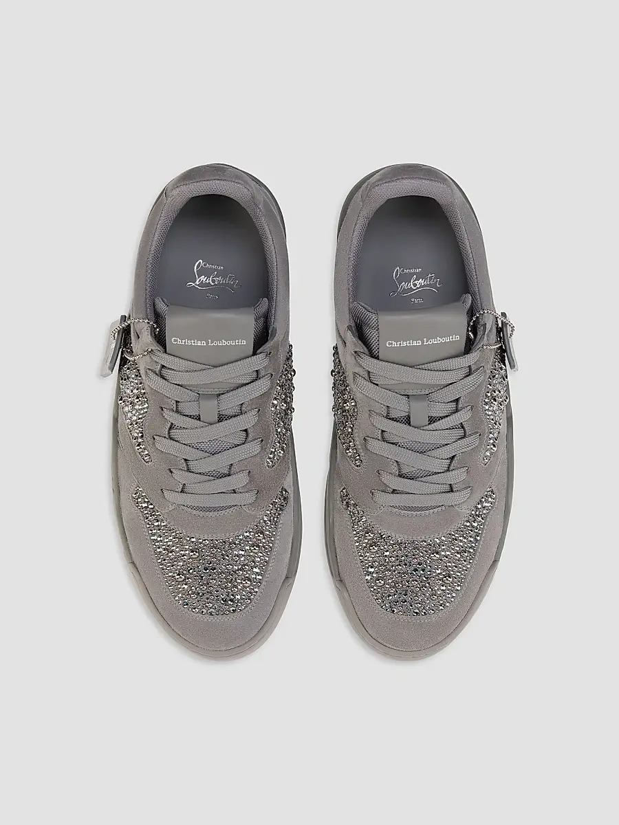 Christian Louboutin Men's Basketball 1 Perla Sneakers | Thumbnail 4 Christian Louboutin Men's Basketball 1 Perla Sneakers | Thumbnail 4