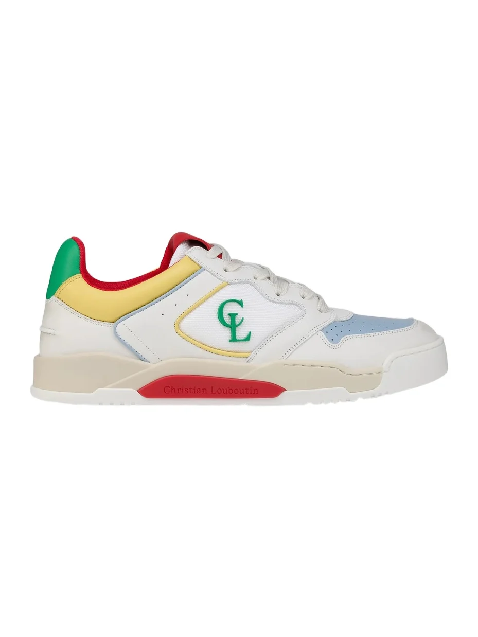 Christian Louboutin Men's Bsktball 1 Retro Sneakers