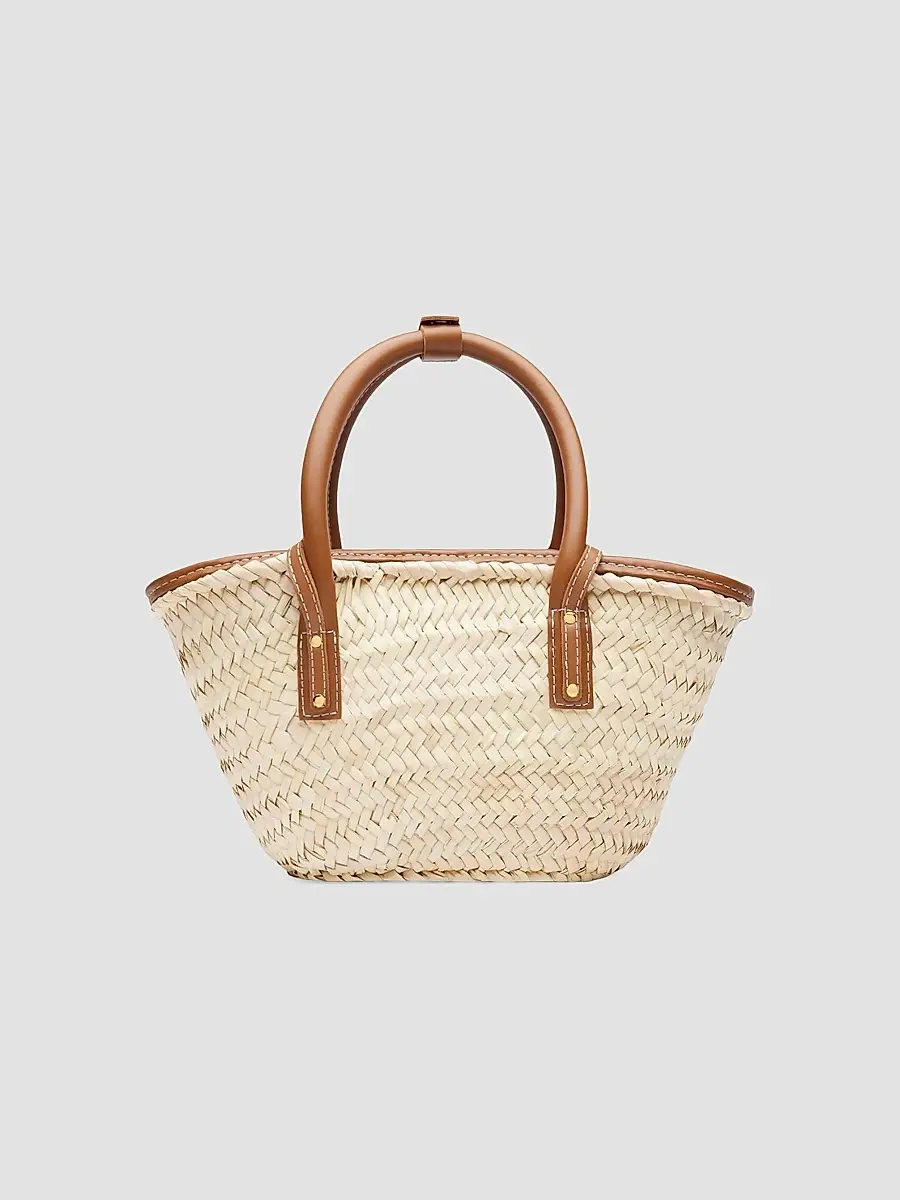 Jacquemus Women's Le Petit Panier Woven Tote Bag | Thumbnail 2