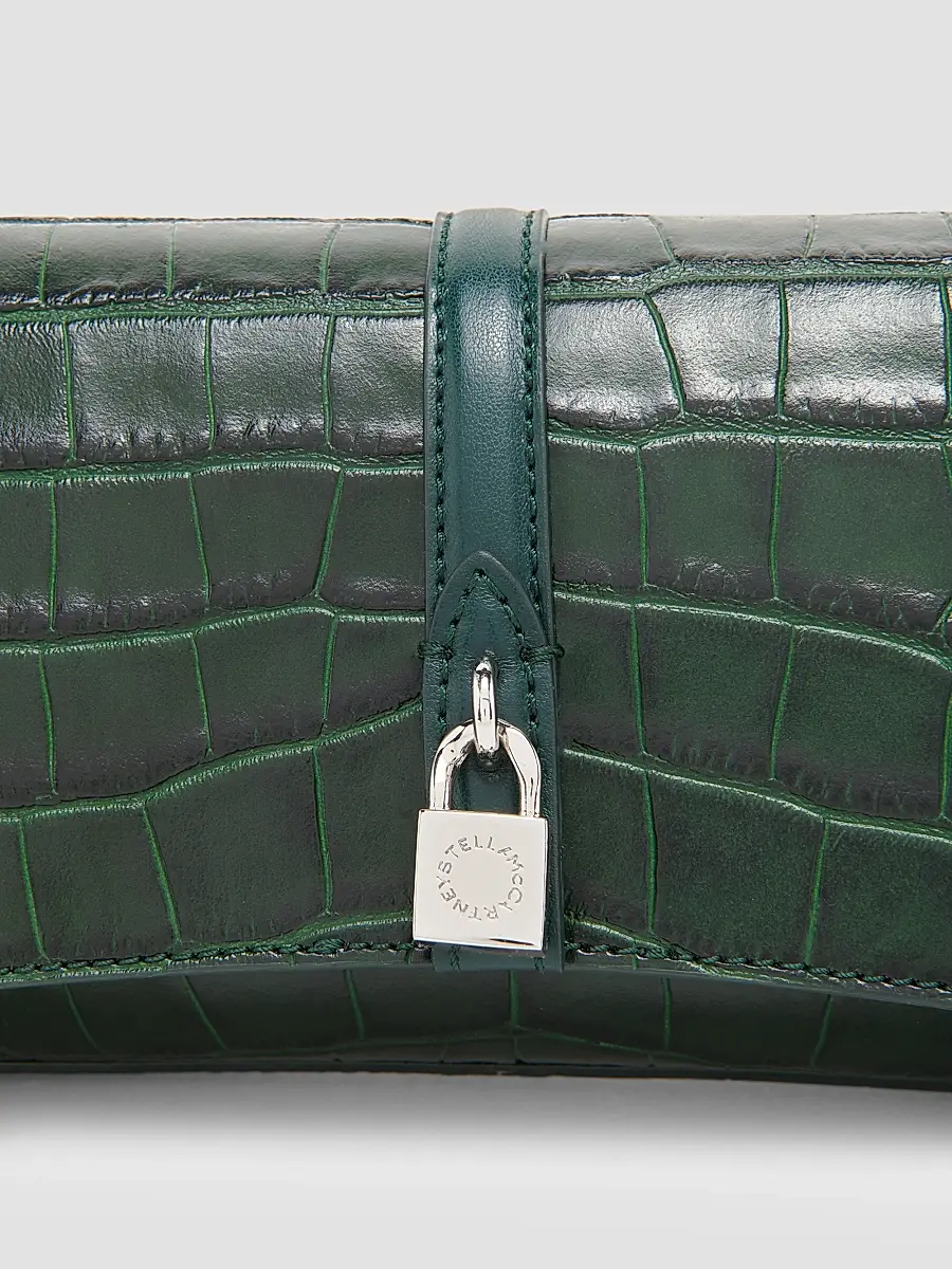 Stella McCartney Women's Ryder Croc-Embossed Shoulder Bag | Thumbnail 6 Stella McCartney Women's Ryder Croc-Embossed Shoulder Bag | Thumbnail 6