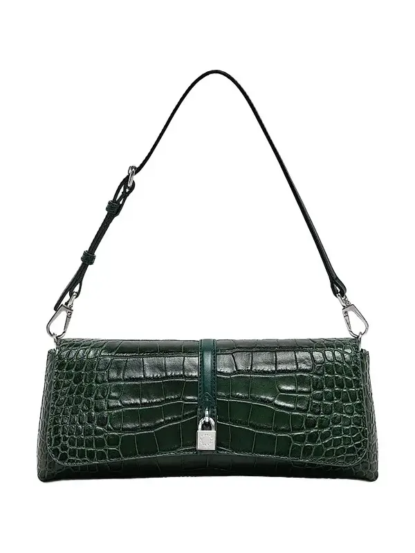 Women's Ryder Croc-Embossed Shoulder Bag