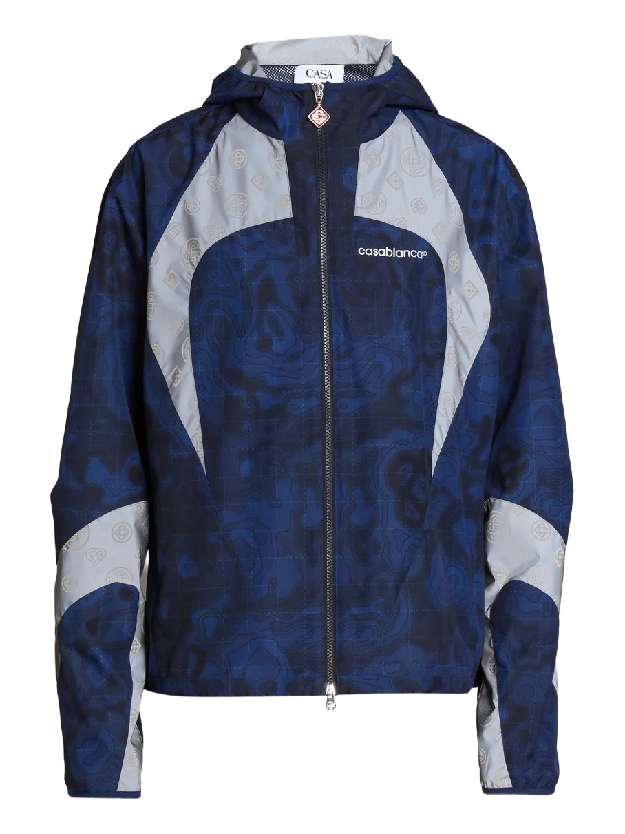 Men's Printed Full-Zip Hooded Jacket Men's Printed Full-Zip Hooded Jacket