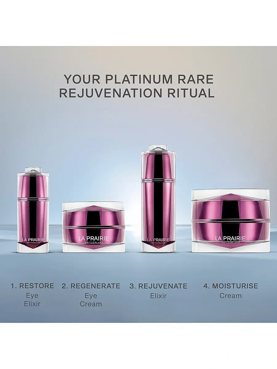 La Prairie Platinum Rare Rejuvenation Ritual 4-Piece Set | Thumbnail 3 La Prairie Platinum Rare Rejuvenation Ritual 4-Piece Set | Thumbnail 3
