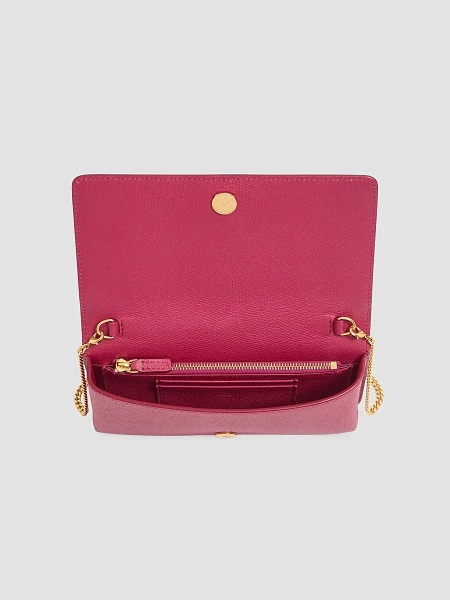 Valentino Women's VLogo Signature Grainy Calfskin Wallet with Chain - Insolent | Thumbnail 6 Valentino Women's VLogo Signature Grainy Calfskin Wallet with Chain - Insolent | Thumbnail 6