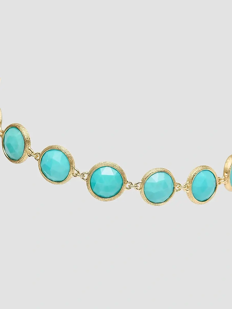 MARCO BICEGO Women's Jaipur Color 18K Yellow Gold & Turquoise Bracelet - Yellow Gold | Thumbnail 3 MARCO BICEGO Women's Jaipur Color 18K Yellow Gold & Turquoise Bracelet - Yellow Gold | Thumbnail 3