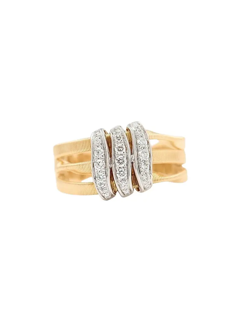 MARCO BICEGO Women's Marrakech Two-Tone 18K Gold & 0.21 TCW Diamond Ring