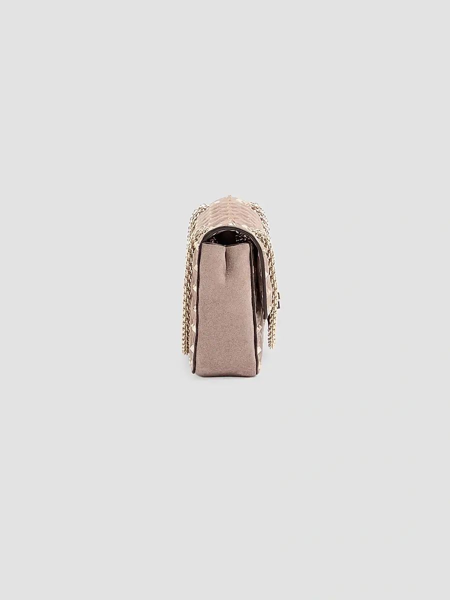 Valentino Women's Rockstud Spike Suede Medium Shoulder Bag | Thumbnail 4 Valentino Women's Rockstud Spike Suede Medium Shoulder Bag | Thumbnail 4