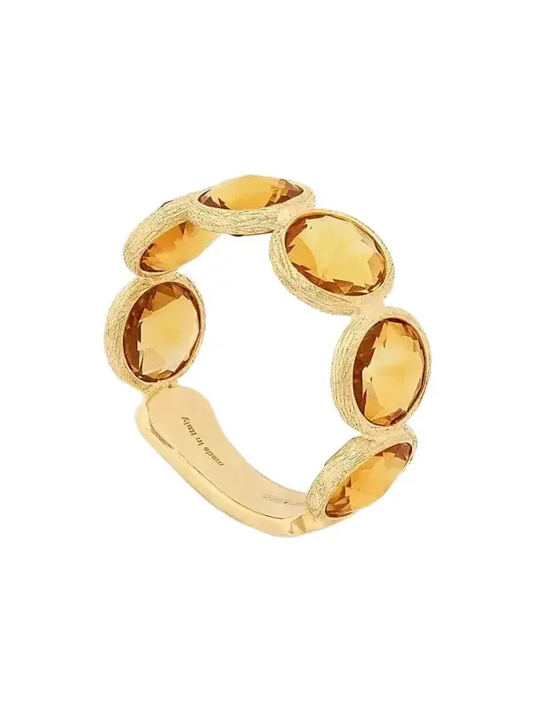 Women's Jaipur Color 18K Yellow Gold & Citrine Ring - Yellow Gold