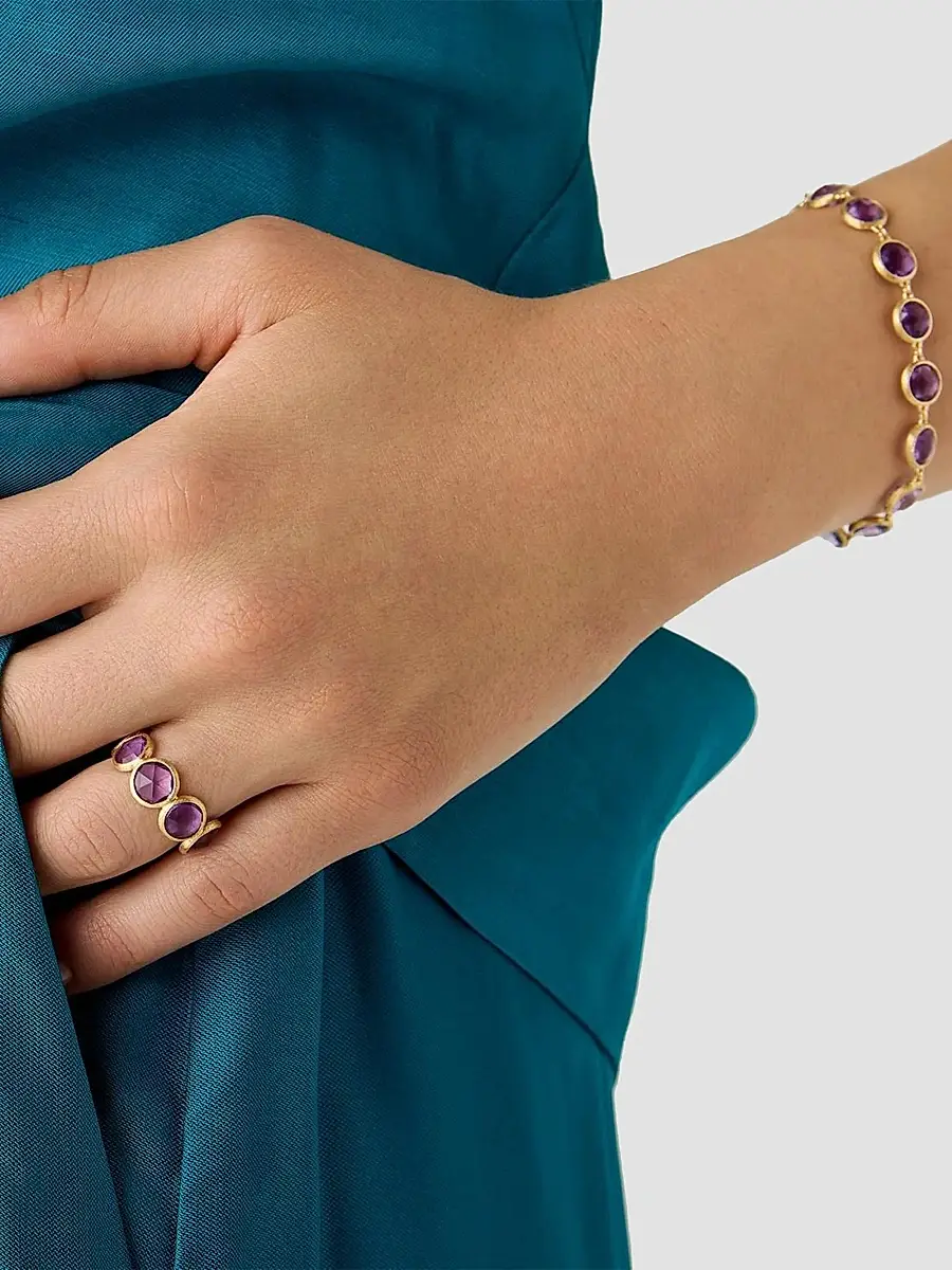 MARCO BICEGO Women's Jaipur Color 18K Yellow Gold & Amethyst Ring - Yellow Gold | Thumbnail 2 MARCO BICEGO Women's Jaipur Color 18K Yellow Gold & Amethyst Ring - Yellow Gold | Thumbnail 2
