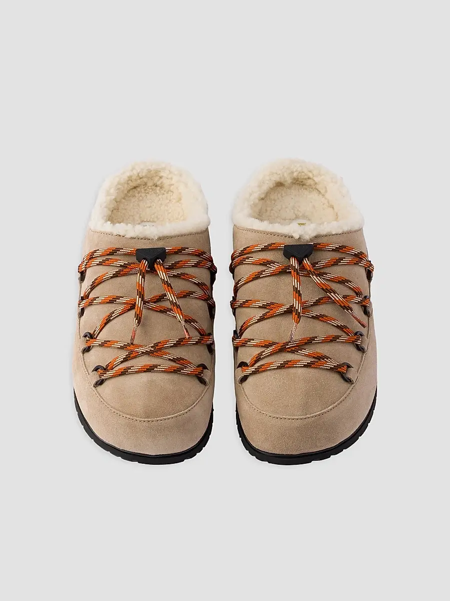 Prada Women's Suede Mules | Thumbnail 2 Prada Women's Suede Mules | Thumbnail 2
