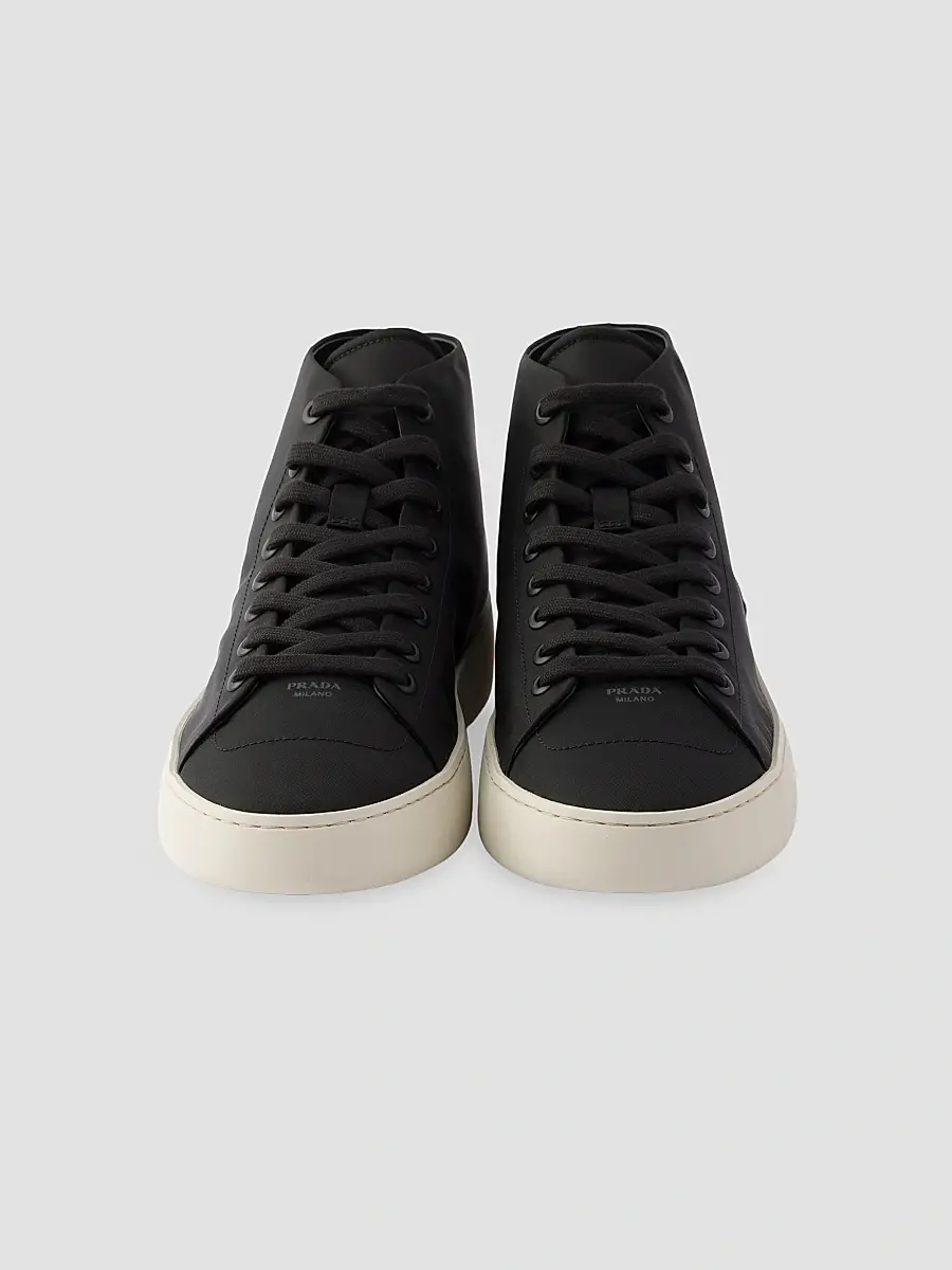 Prada Men's High-Top Re-Nylon Sneakers | Thumbnail 3