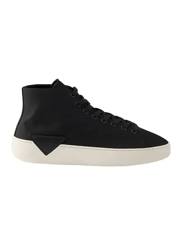 Prada Men's High-Top Re-Nylon Sneakers