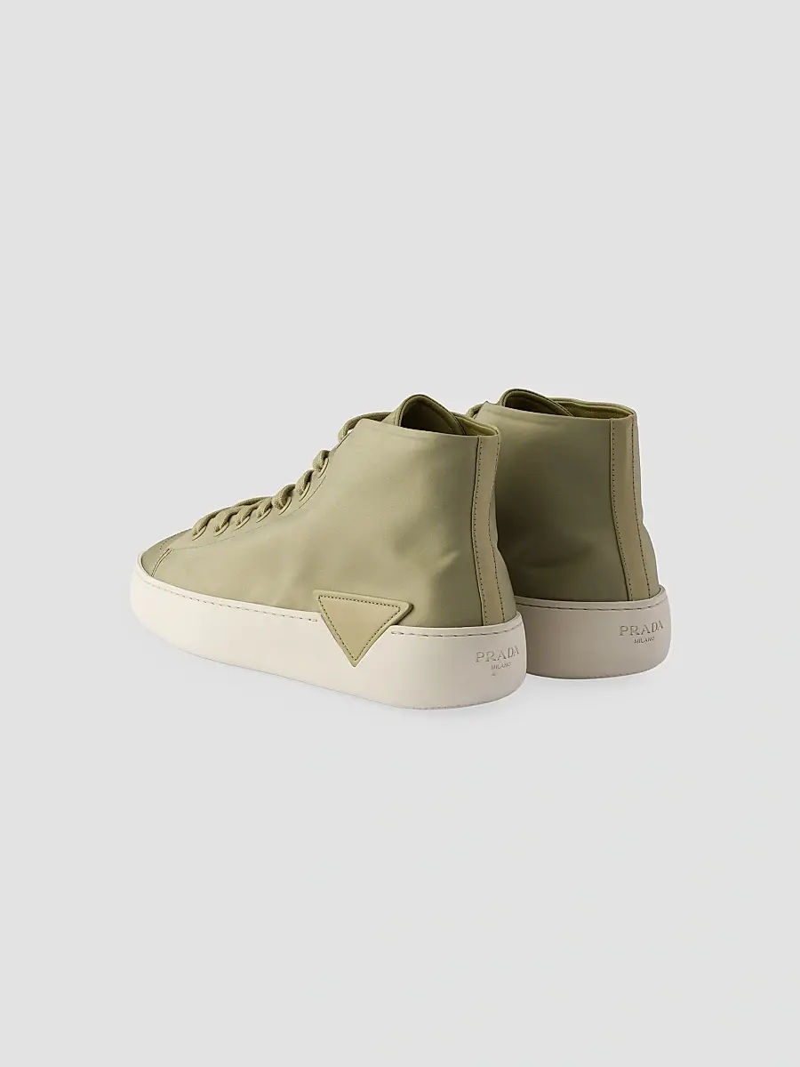 Prada Men's High-Top Re-Nylon Sneakers | Thumbnail 3 Prada Men's High-Top Re-Nylon Sneakers | Thumbnail 3