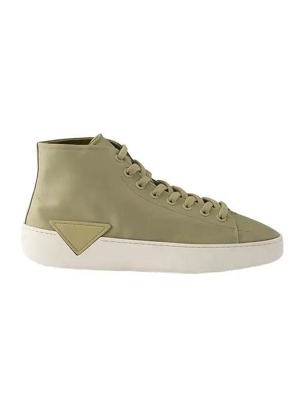 Prada Men's High-Top Re-Nylon Sneakers