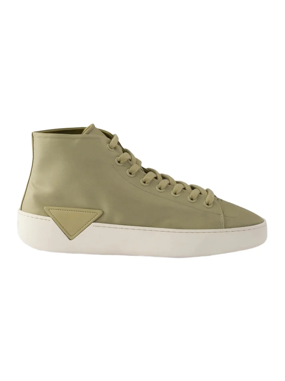 Prada Men's High-Top Re-Nylon Sneakers