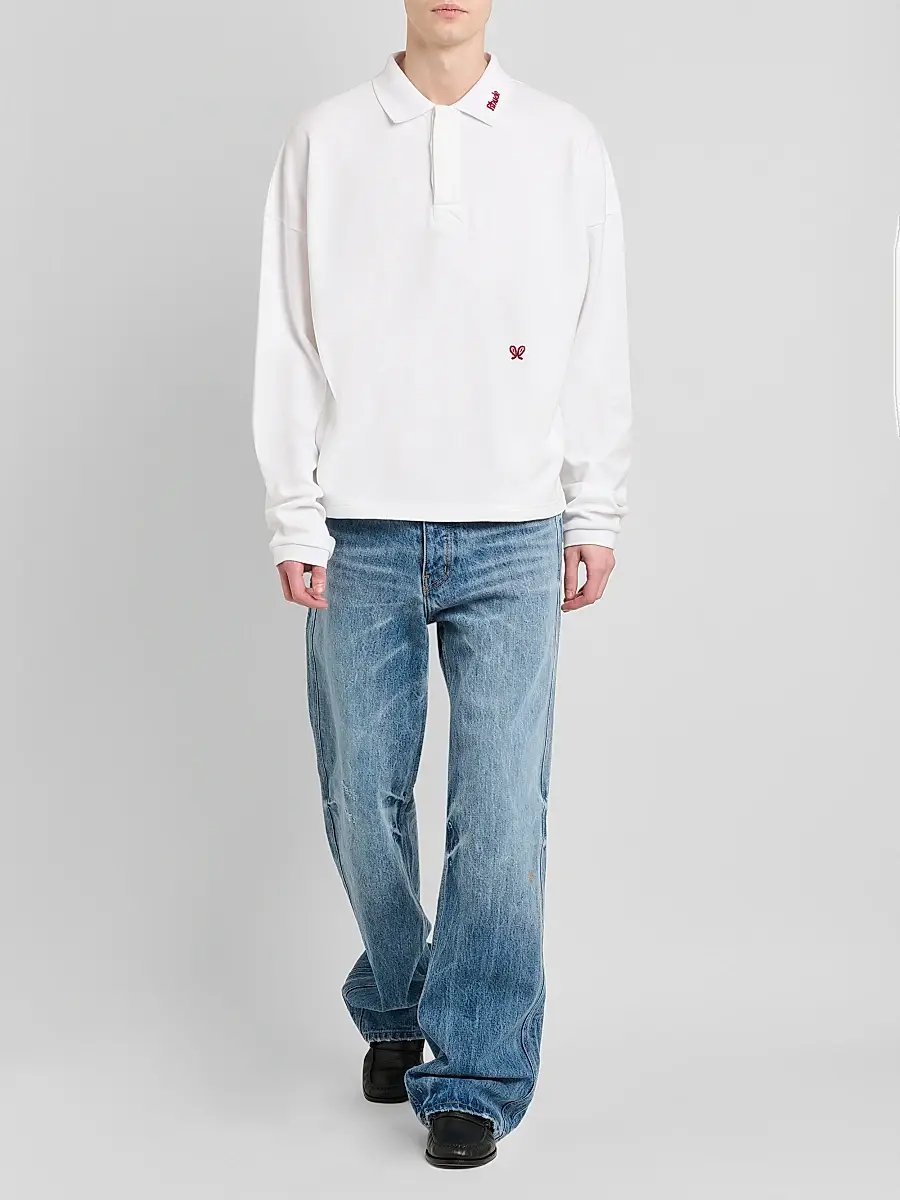 Rhude Men's 90S Traxedo Straight-Leg Jeans | Thumbnail 2 Rhude Men's 90S Traxedo Straight-Leg Jeans | Thumbnail 2